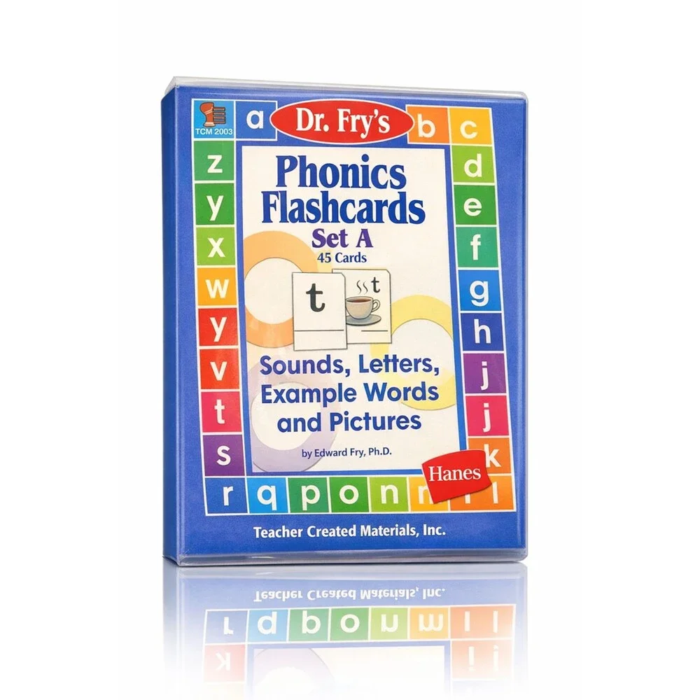 Phonics Flashcards Set A — Complete Set — Learn to Read — Early Learning — Top T